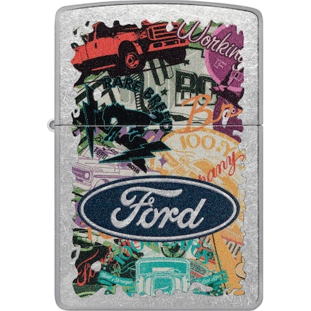 Zippo 2024 Zippo 207 Ford, Oval Logo, Street Chrome ZIP-48755